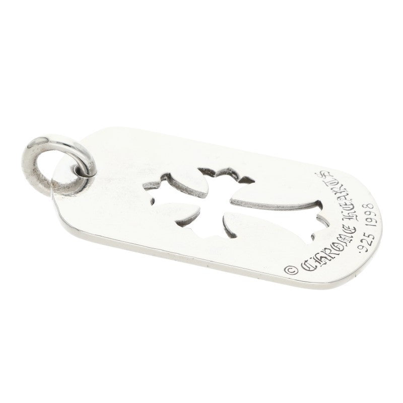 Chrome Hearts Cutout Cross Silver Pendant Size ONE SIZE