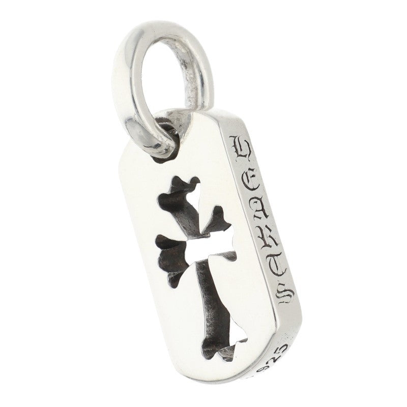 Chrome Hearts Tiny Cutout Cross Silver Charm Size ONE SIZE