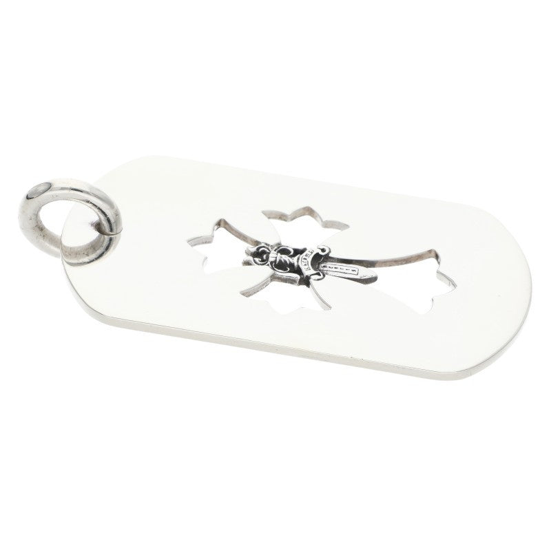 Chrome Hearts Cutout Cross Dagger Dogtag Size ONE SIZE
