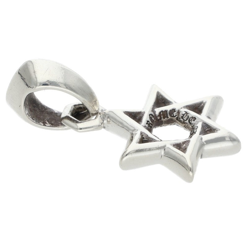 Chrome Hearts Star of David Charm 925 Silver Size ONE SIZE