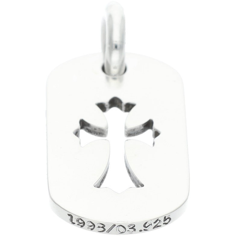 Chrome Hearts Small Cutout Cross 925 Silver Size ONE SIZE