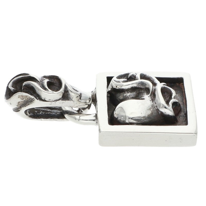 Chrome Hearts Framed Heart Charm 925 Silver Size ONE SIZE