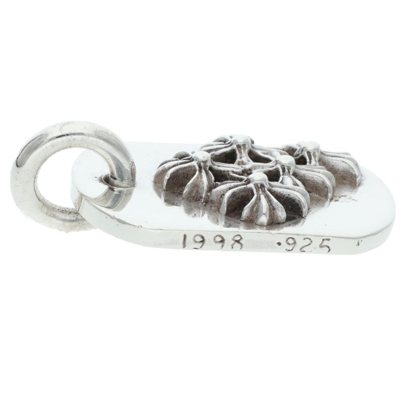 Chrome Hearts Raised Dog Tag Silver Charm Size ONE SIZE