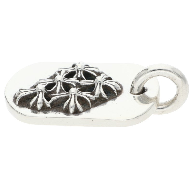 Chrome Hearts Raised Dog Tag Silver Charm Size ONE SIZE