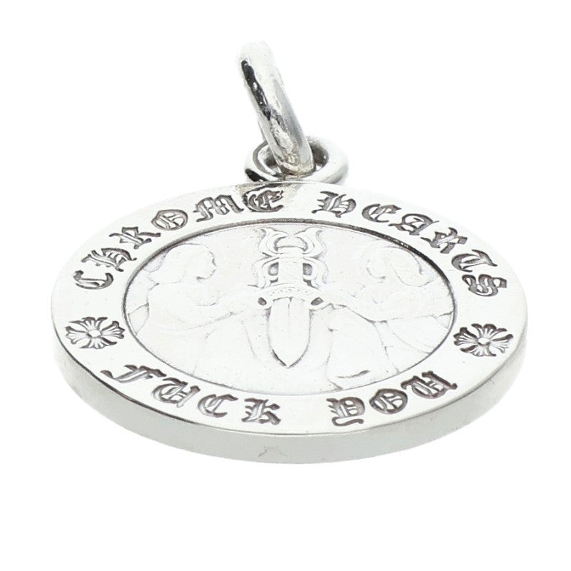 Chrome Hearts 925 Silver Angel Medal Charm Size ONE SIZE