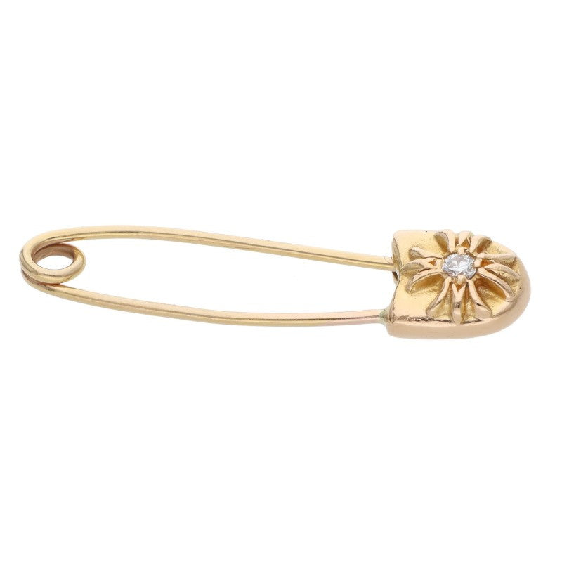 Chrome Hearts 22K Small 1-Diamond Pin Charm Size ONE SIZE
