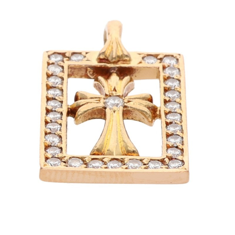 Chrome Hearts 22K Framed Open Diamond Charm Size ONE SIZE