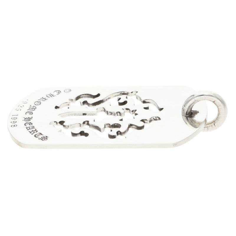 Chrome Hearts Large Dagger Cutout Tag Pendant Size ONE SIZE