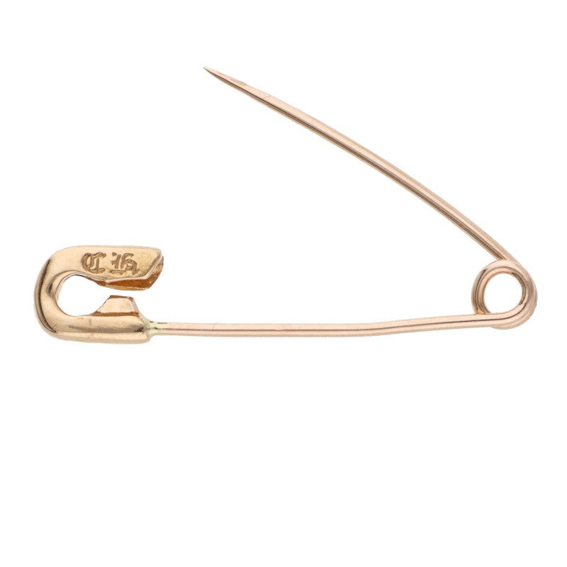 Chrome Hearts 22K Small Safety Pin Yellow Gold Size ONE SIZE