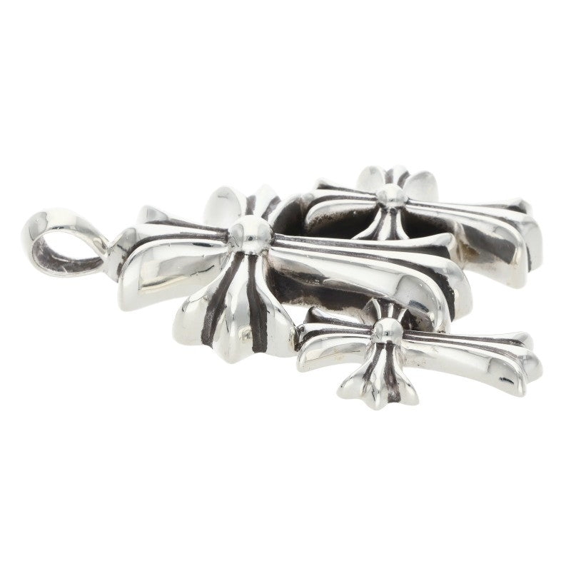 Chrome Hearts 925 Silver Small Cross Pendant Size ONE SIZE