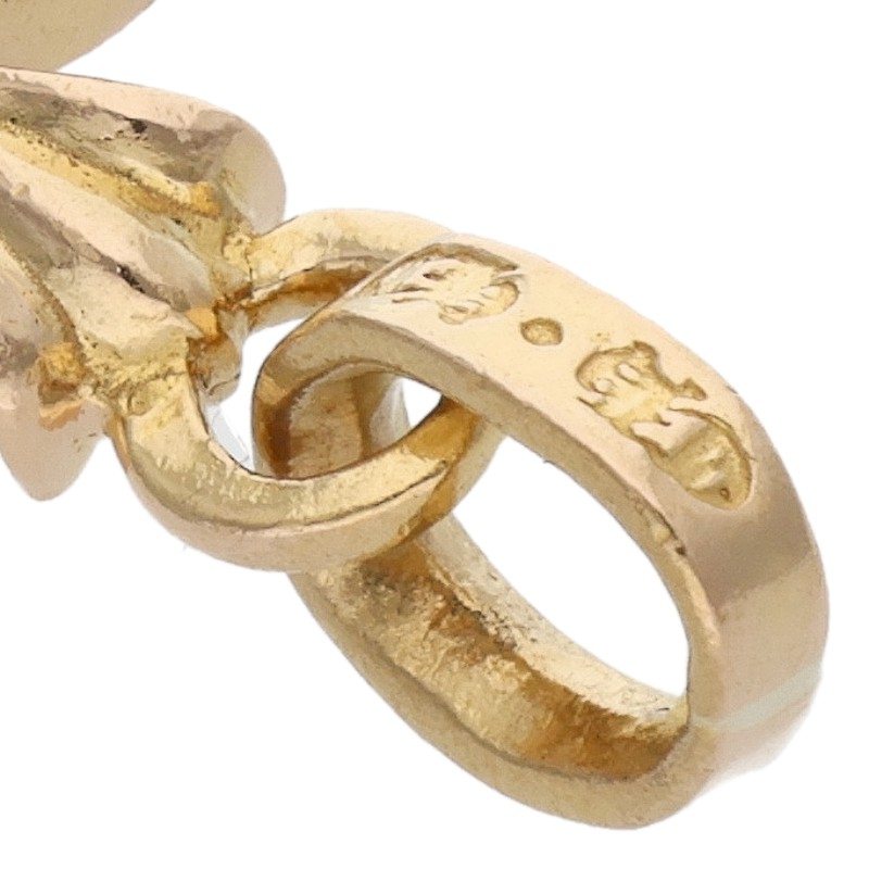 Chrome Hearts 22K Baby Fat Cross Yellow Gold Size ONE SIZE