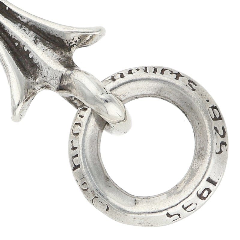 Chrome Hearts Tiny CH Cross Silver Charm Size ONE SIZE