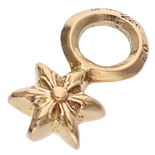 Chrome Hearts 22K Star Stack Charm Yellow Gold