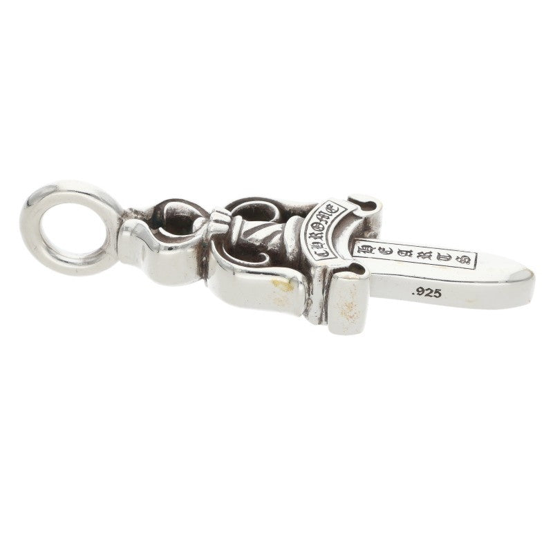 Chrome Hearts Double Dagger Pendant Silver