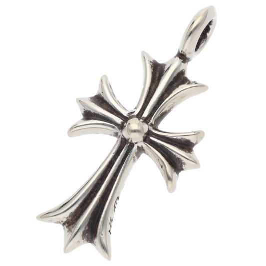 Chrome Hearts Tiny Fat Cross Pave Diamond Pendant