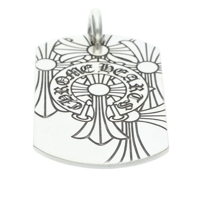 Chrome Hearts God Bless Large Dog Tag Pendant Size ONE SIZE