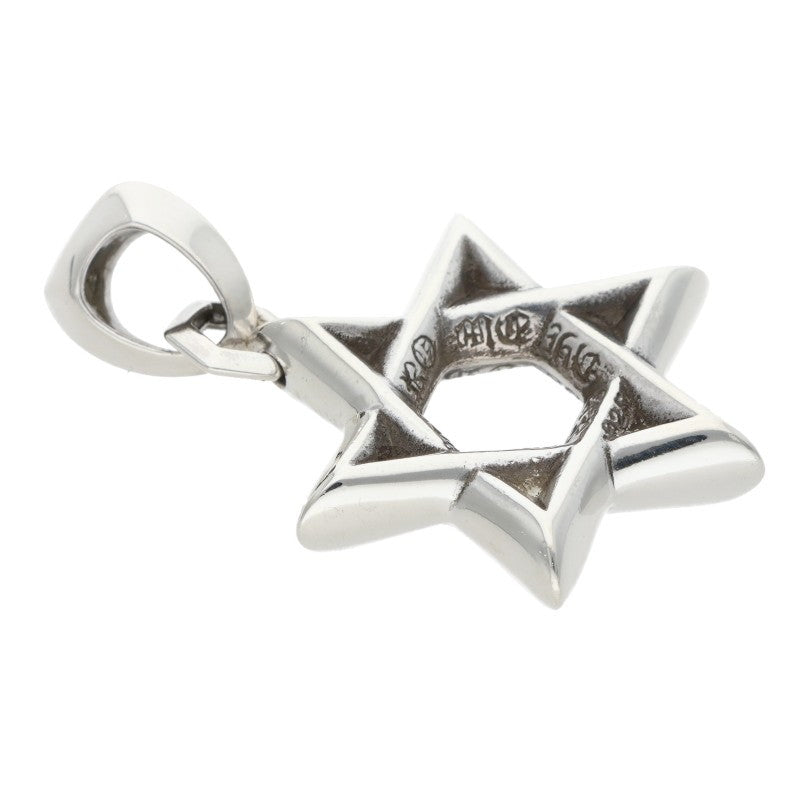 Chrome Hearts Star of David Pendant Silver 925 Size ONE SIZE
