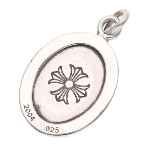 Chrome Hearts Angel Medal Oval Silver Charm Size ONE SIZE