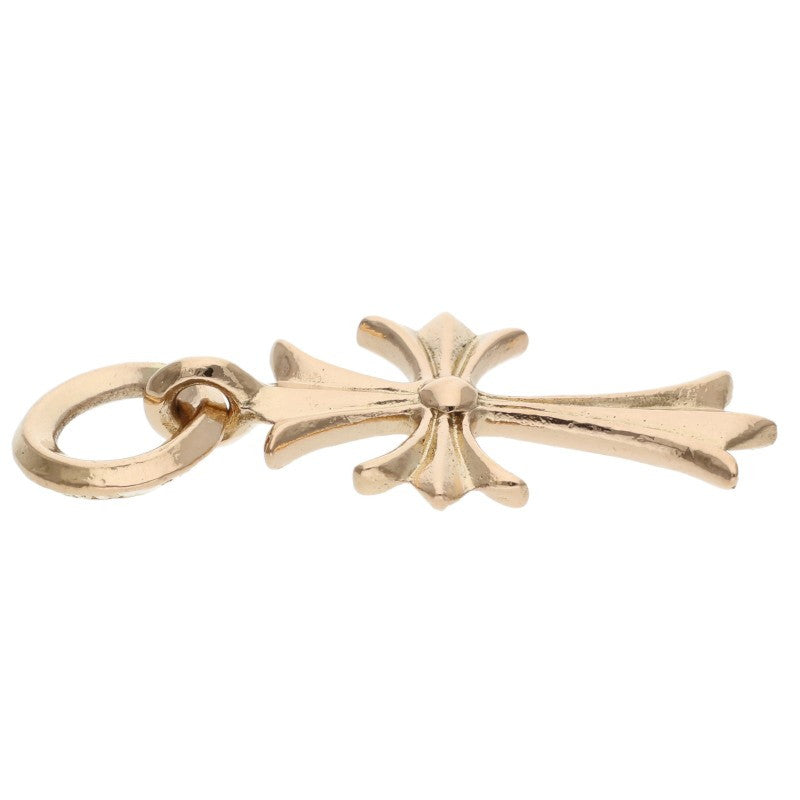 Chrome Hearts 22K Tiny CH Cross Gold Charm Size ONE SIZE