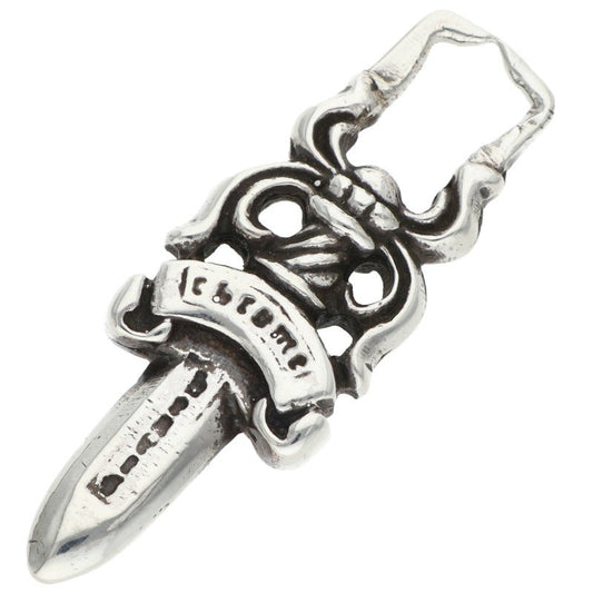 Chrome Hearts #5 Dagger Silver Charm