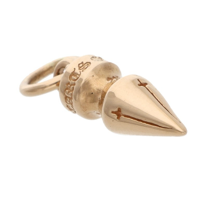 Chrome Hearts 22K SPIKE CHARM Yellow Gold Necklace Top