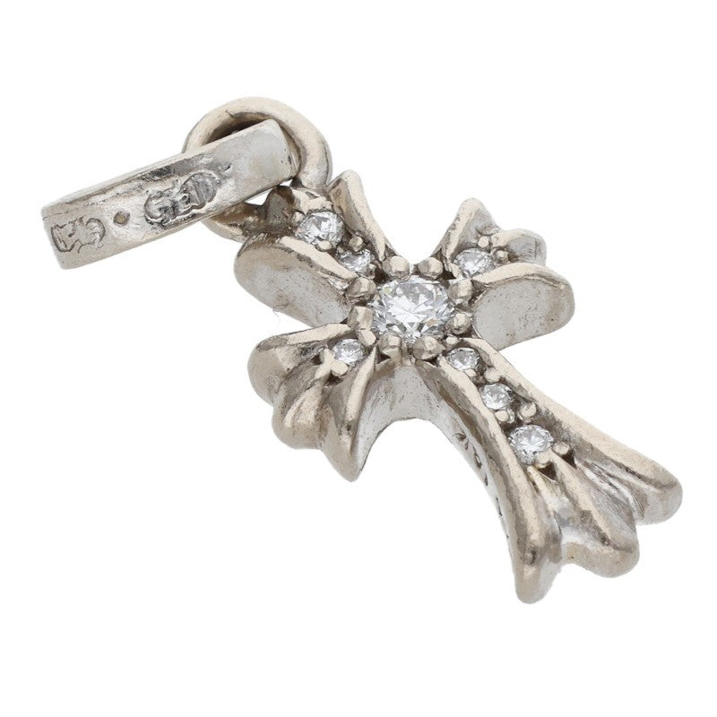 Chrome Hearts 18KWG BBYFAT Pave Diamond Charm Size ONE SIZE