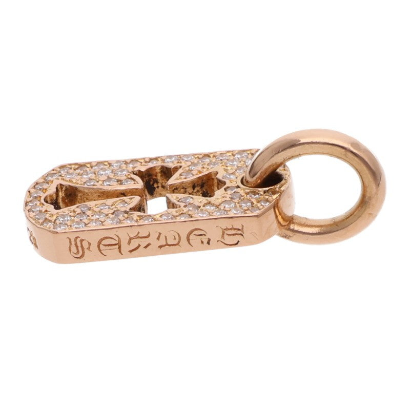 Chrome Hearts 22K TNY CO CRS P D Dog Tag Charm Size ONE SIZE