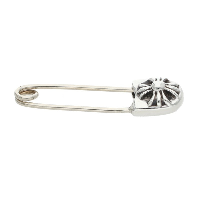 Chrome Hearts Small Safety Pin Pendant Silver Size ONE SIZE