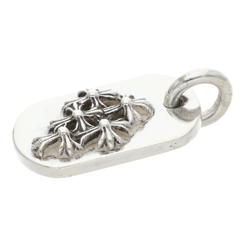 Chrome Hearts RAISED DOGTAG Silver Necklace