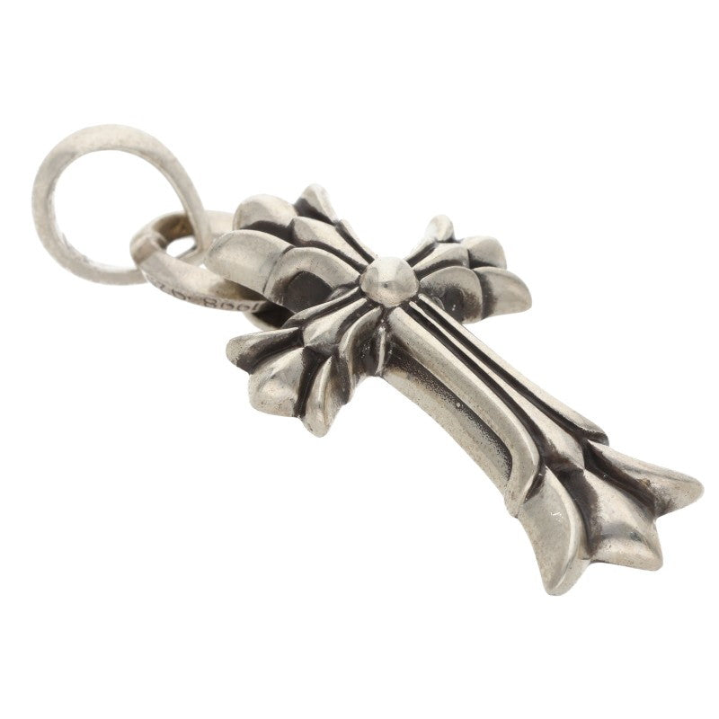 Chrome Hearts DBL CH CRS SML W BALE Necklace Pendant