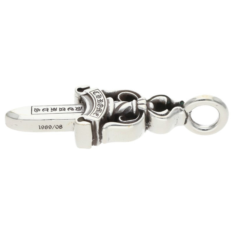 Chrome Hearts Double Dagger Silver Pendant