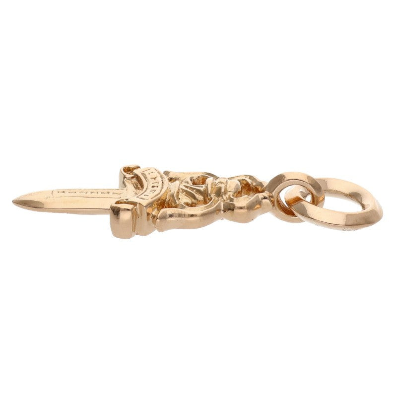 Chrome Hearts 22K Yellow Gold #5 Dagger Charm