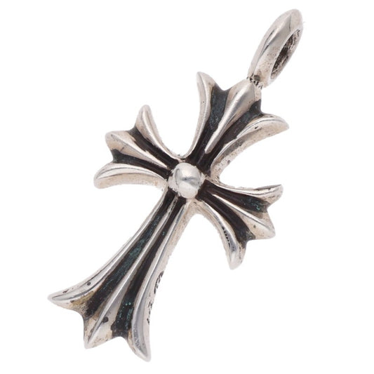 Chrome Hearts 925 Tiny Fat Cross Pave Black Diamond Multi