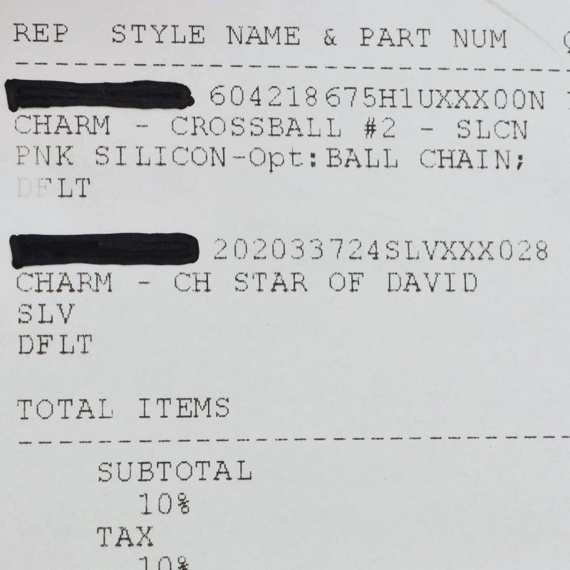 Chrome Hearts Star of David Charm Silver Pendant