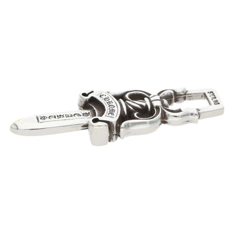 Chrome Hearts #10 Dagger Silver Pendant