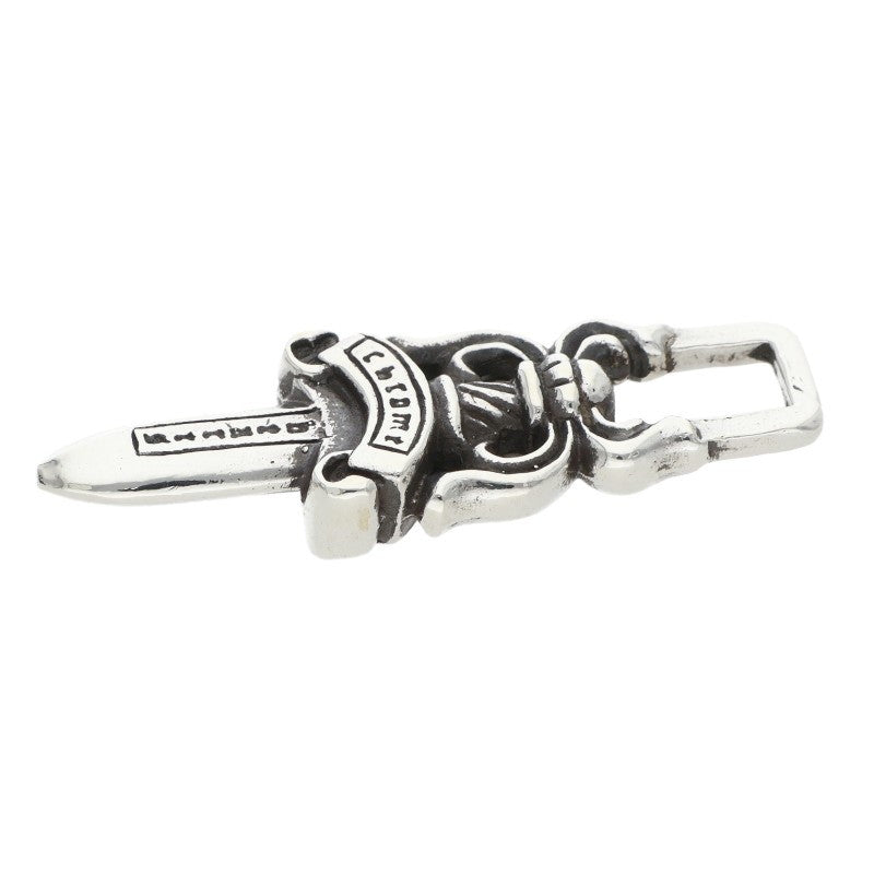 Chrome Hearts #5 Dagger Zip Silver Charm