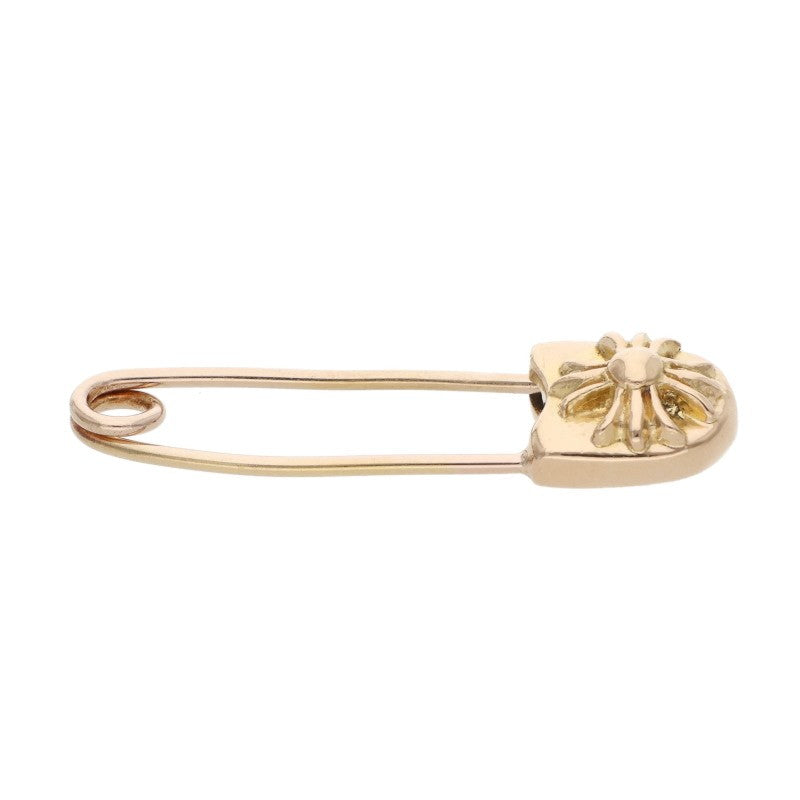 Chrome Hearts 22K SAFETY PIN S Pendant Yellow Gold