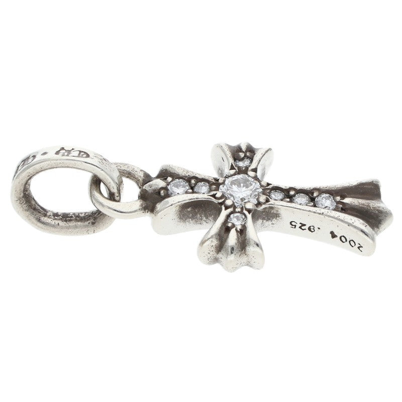 Chrome Hearts Babyfat Pave Diamond Charm Silver Multi