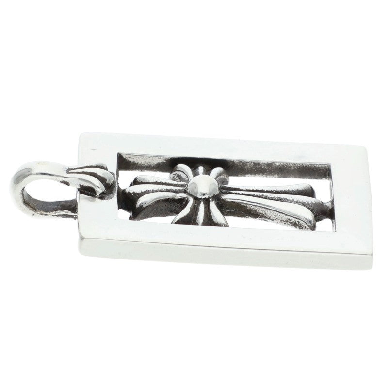 Chrome Hearts FRMD OPN BBYFAT Silver Necklace Pendant