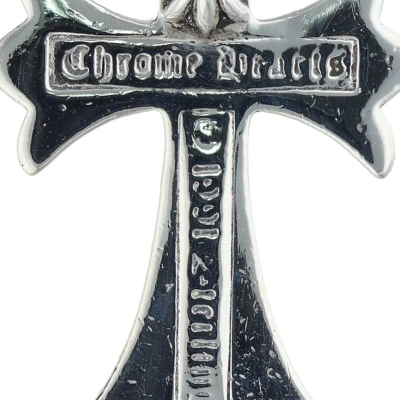 Chrome Hearts CH CRS SML W BALE Silver Necklace Pendant