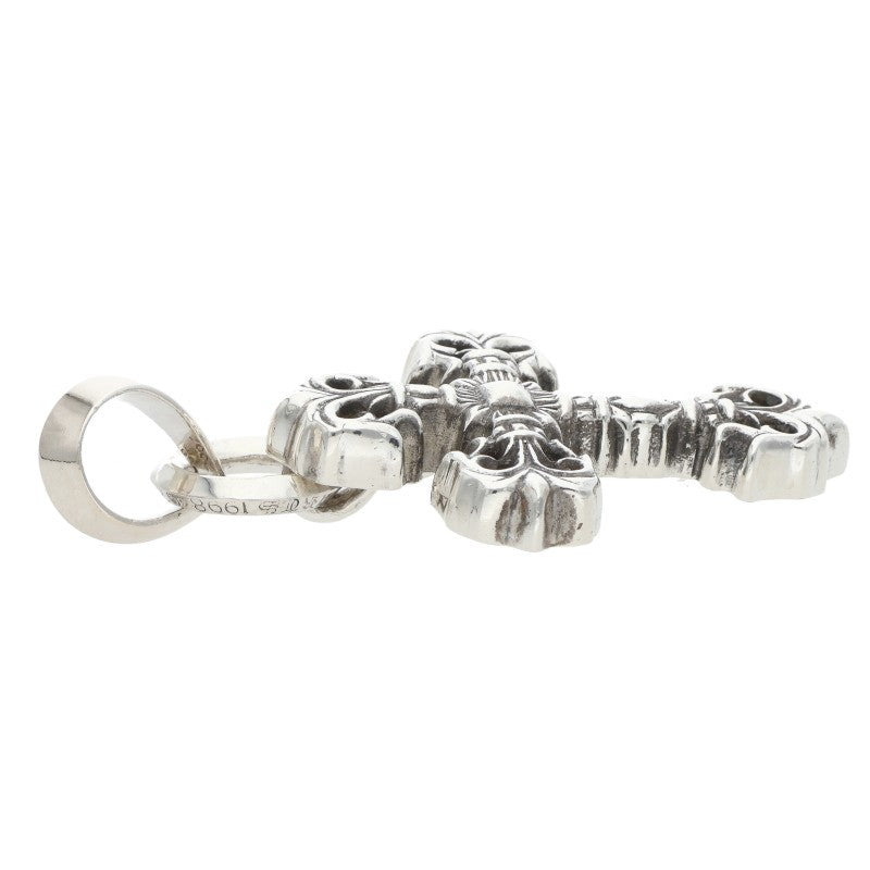 Chrome Hearts FILIG CROSS-XSM W BALE Silver Necklace Top
