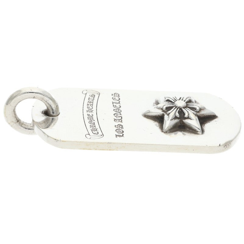 Chrome Hearts D TAG SML LTD LA Limited Dog Tag Silver Necklace