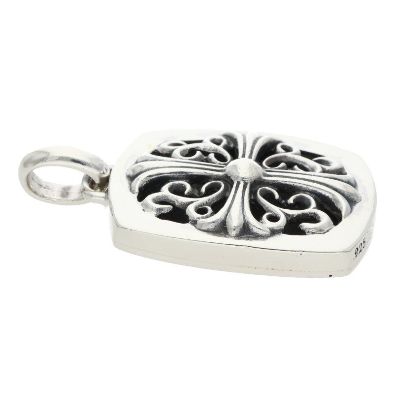Chrome Hearts Keeper Pendant Silver Necklace