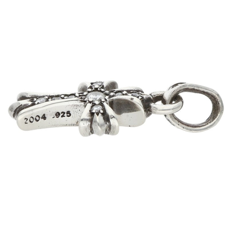 Chrome Hearts CRS BBYFAT P DMND A Silver Pave Diamond Charm