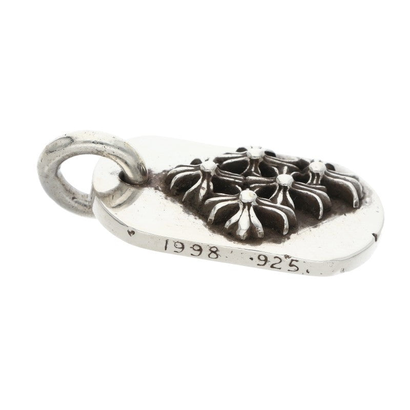 Chrome Hearts RAISED DOGTAG Silver Pendant