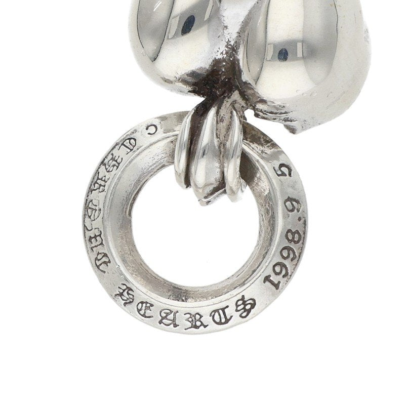 Chrome Hearts HEART CHARM Silver Necklace Top