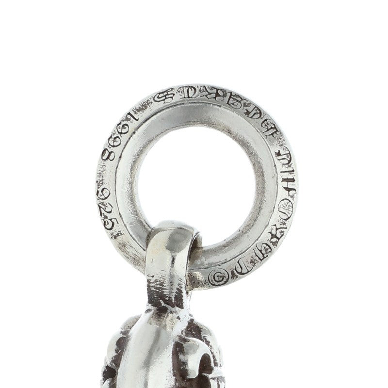 Chrome Hearts 1BALL BS FLEUR Silver Necklace