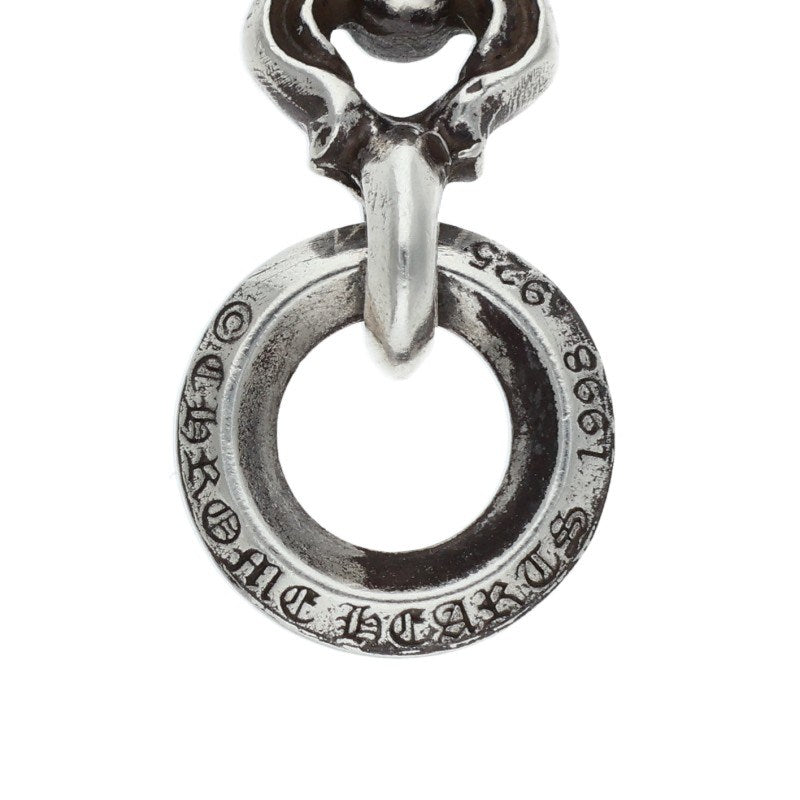 Chrome Hearts Silver #5 Dagger Charm Necklace