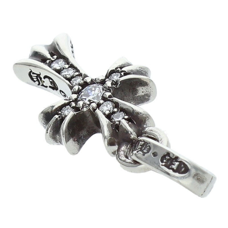Chrome Hearts Babyfat Pave Diamond Silver Charm