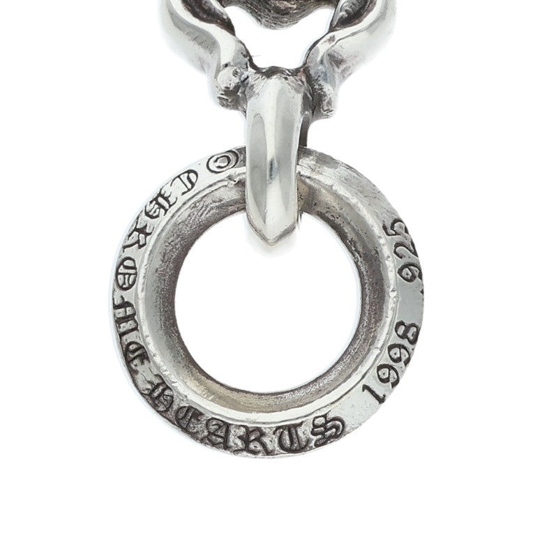 Chrome Hearts #5DAGGER P D Silver Pave Diamond Charm